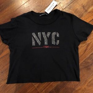 Brandy Melville hailie nyc 1984 top
